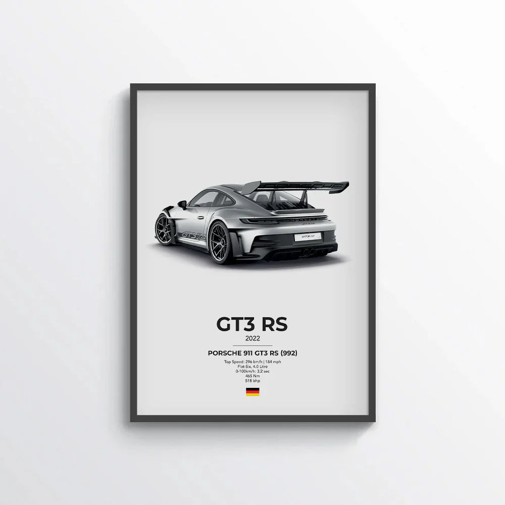 GT3 RS (992 - Arrière 3/4)