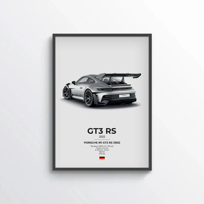 GT3 RS (992 - Arrière 3/4)