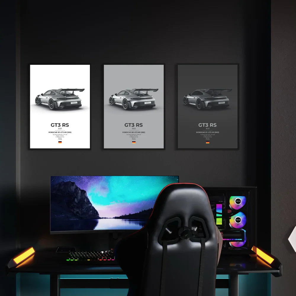 GT3 RS (992 - Arrière 3/4)