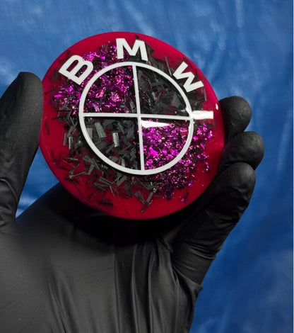 Fibre de carbone violet rose bonbon