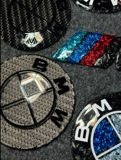 Pack fibre de carbone rouge et bleu