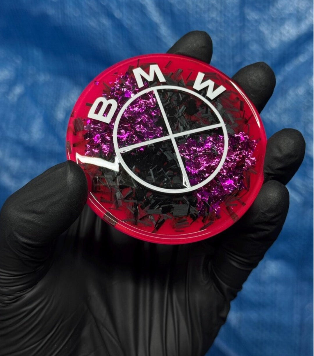 Fibre de carbone violet rose bonbon