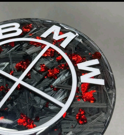 Fibre de carbone rouge