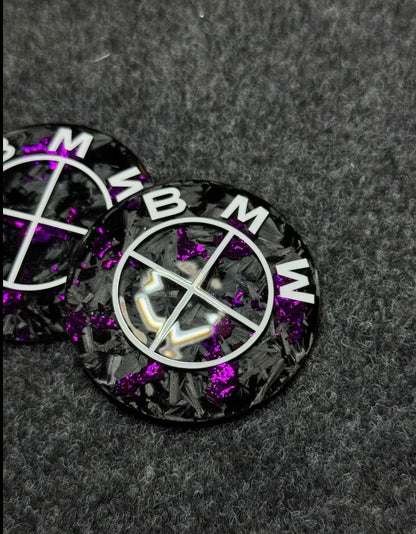 Fibre de carbone violet